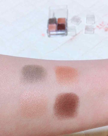 シマーキューブ/THE BODY SHOP/プレストパウダーを使ったクチコミ(3枚目)