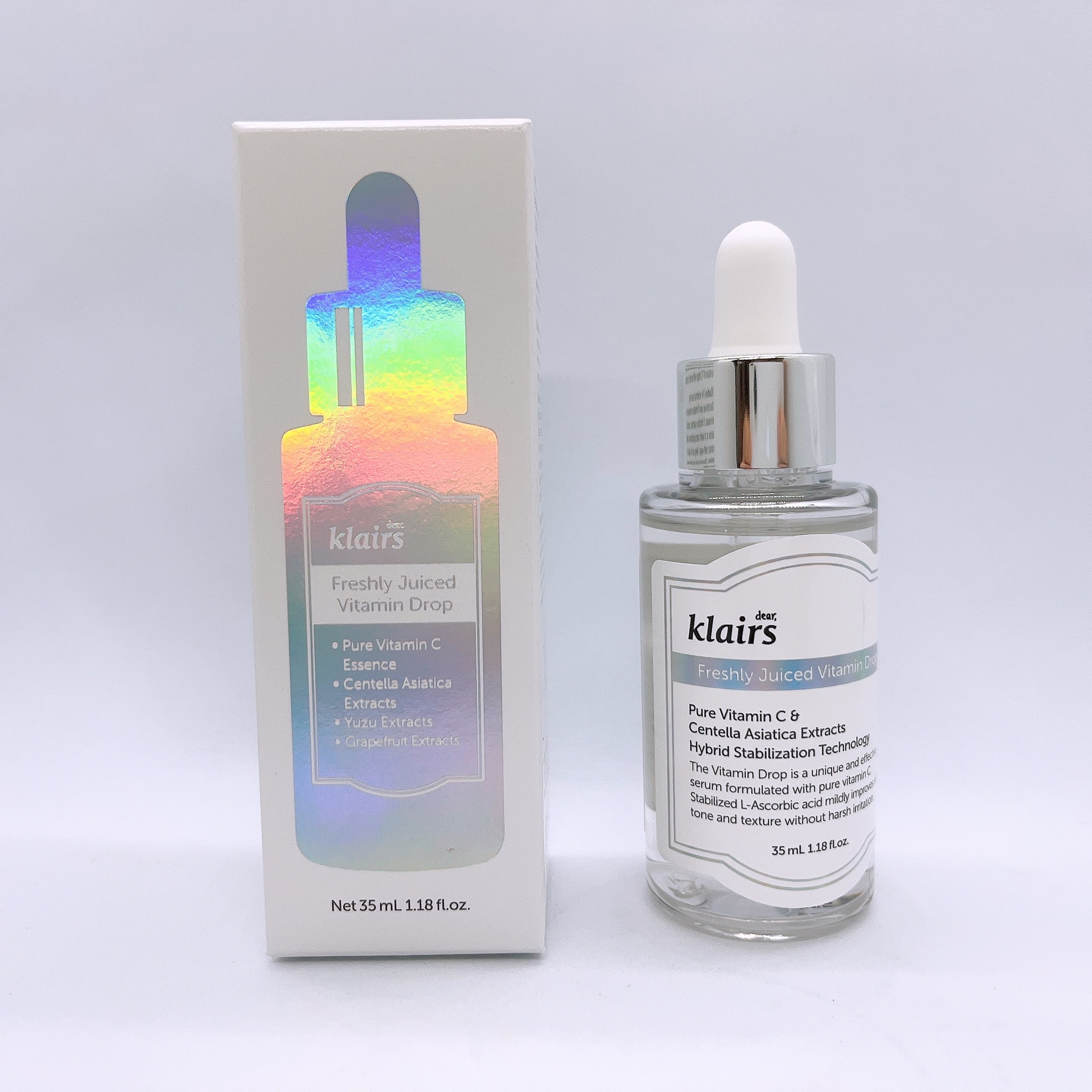 フレッシュリージュースドビタミンドロップ(35ml)/Klairs/美容液を使ったクチコミ（1枚目）