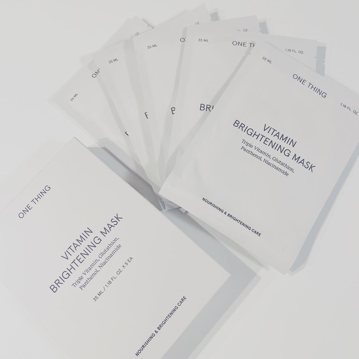 ビタミンブライトニングマスク/ONE THING/シートマスク・パックを使ったクチコミ(2枚目)