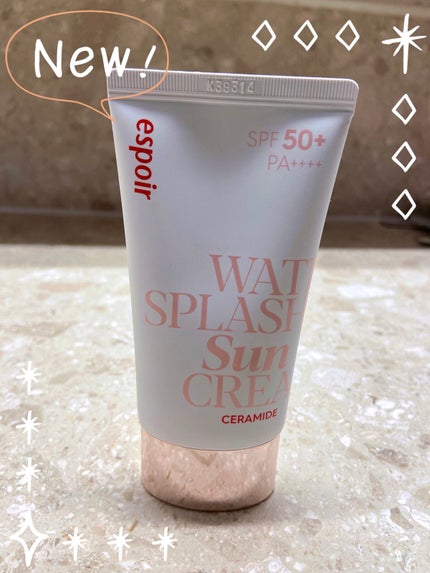 ウォータースプラッシュサンクリーム セラミド/espoir/日焼け止めクリームを使ったクチコミ(1枚目)