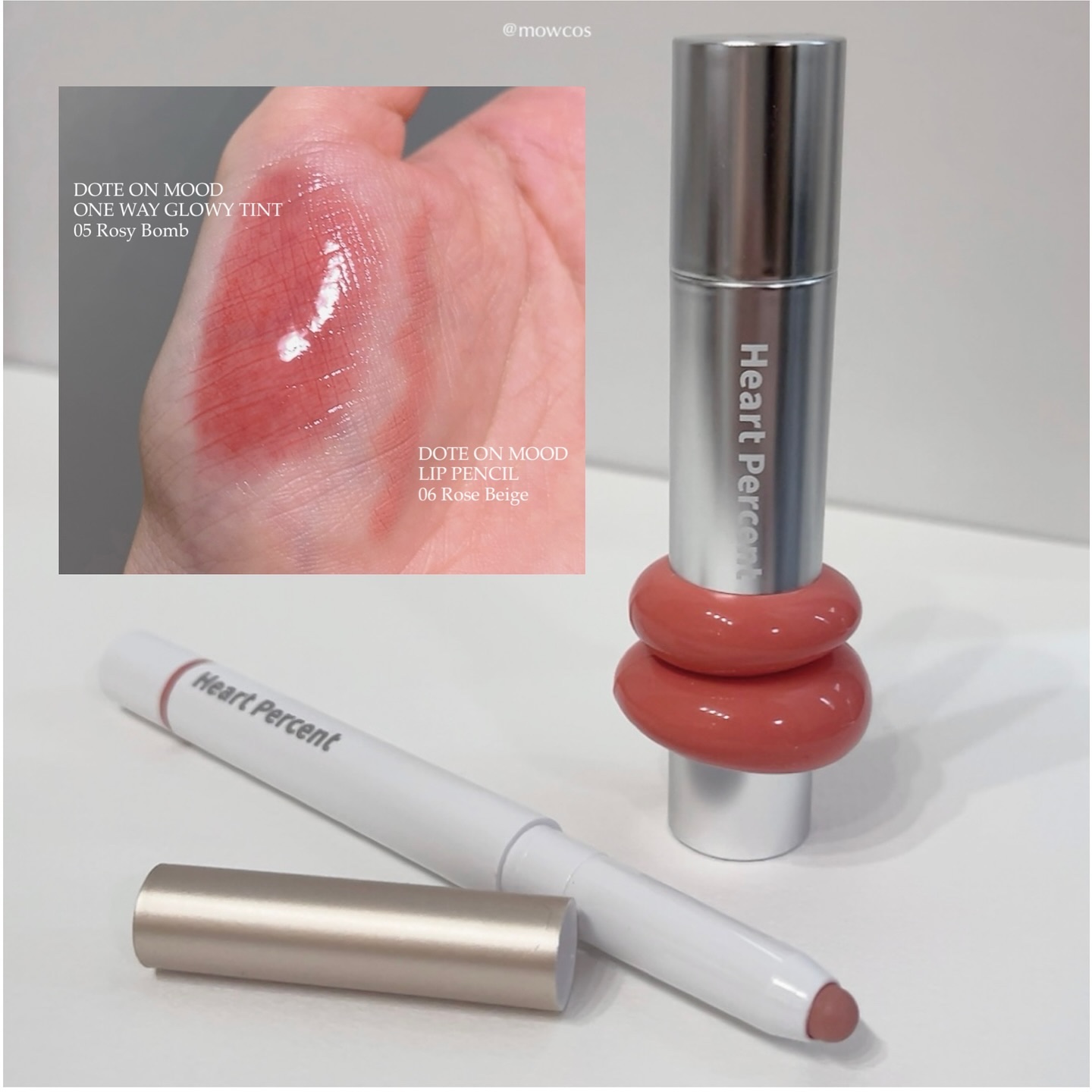 ドットオンムードリップペンシル 15 モーブリップス/Heart Percent/リップライナーを使ったクチコミ（1枚目）