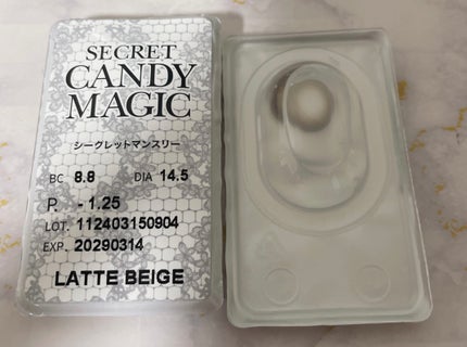 secretcandymagic(シークレットキャンディーマジック)1month/secret candymagic/1ヶ月(1MONTH)カラコンを使ったクチコミ(2枚目)