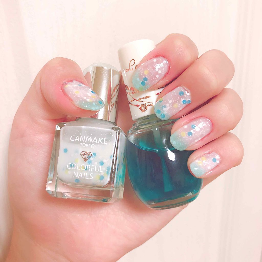 カラフルネイルズ/キャンメイク/マニキュアを使ったクチコミ(3枚目)