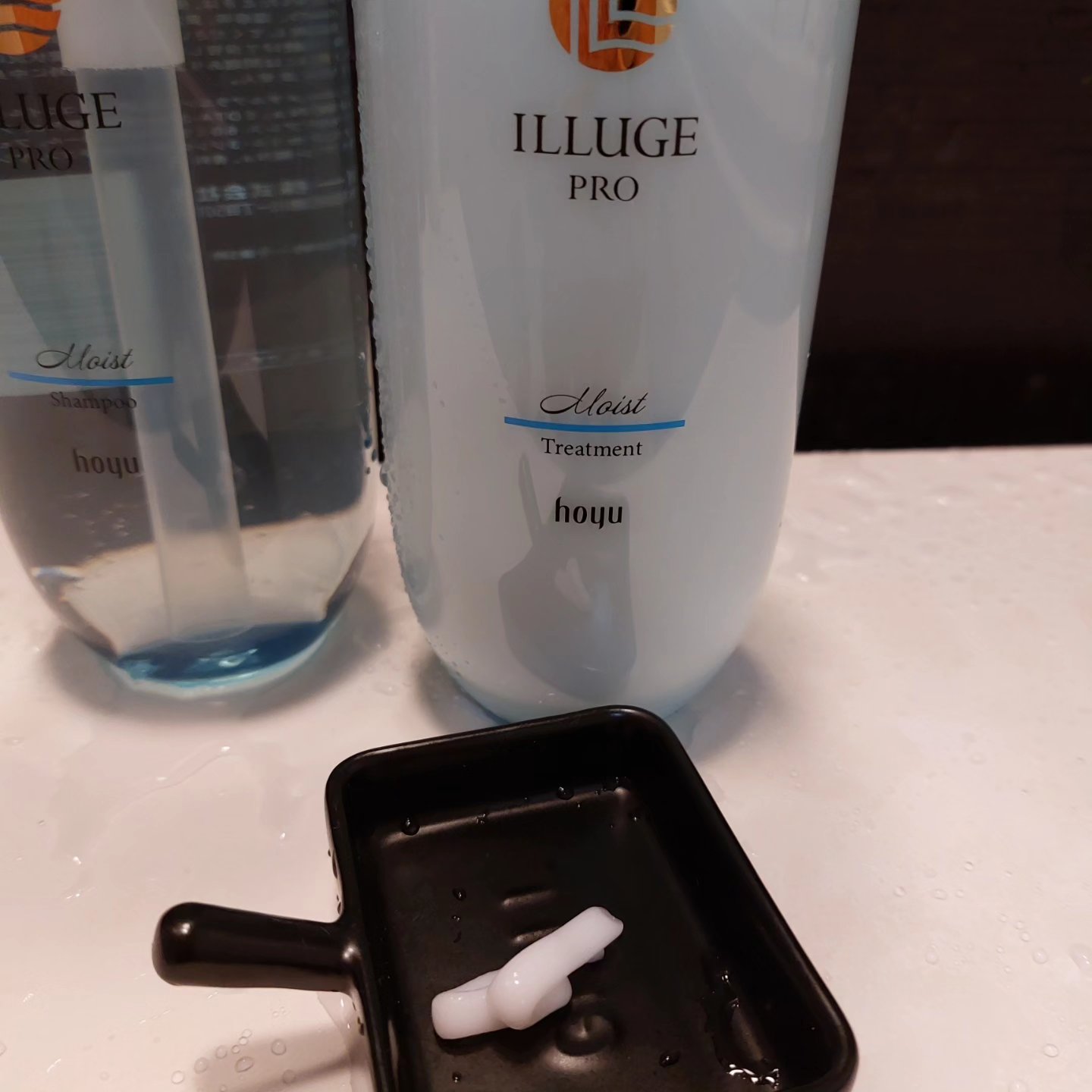 イリュージュプロ モイストシャンプー／トリートメント/ホーユー/市販シャンプーを使ったクチコミ（3枚目）