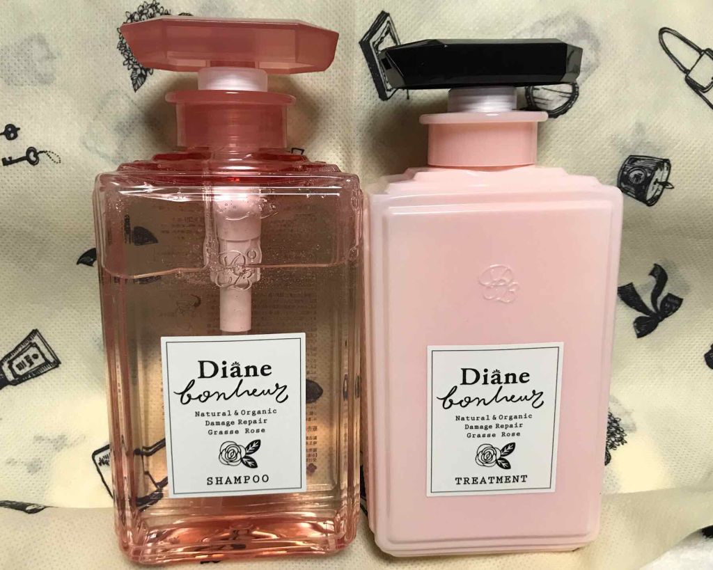 グラースローズの香り/シャンプー&トリートメント/ダイアン/市販シャンプーを使ったクチコミ(2枚目)