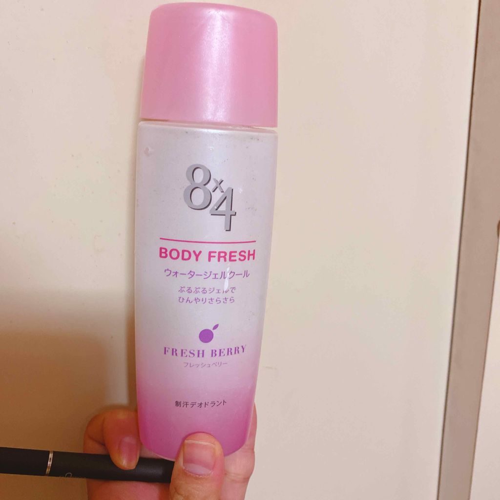 ボディフレッシュ ウォータージェルクール フレッシュソープ/8x4/デオドラント・制汗剤を使ったクチコミ(1枚目)