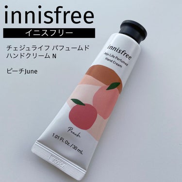 チェジュライフ パフュームド ハンドクリーム N/innisfree/ハンドクリームを使ったクチコミ（1枚目）