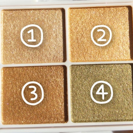 シルキースフレアイズ/キャンメイク/アイシャドウパレットを使ったクチコミ(2枚目)