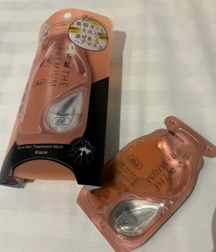 いち髪 THE PREMIUM Wケアブースター美容オイルマスク/いち髪/ヘアマスク・ヘアパックを使ったクチコミ(1枚目)