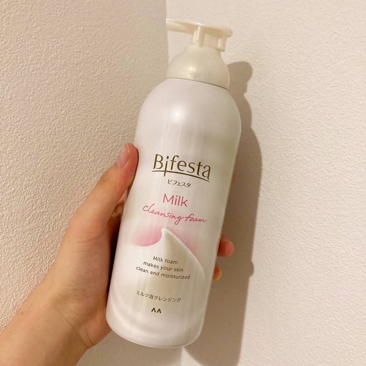 もっちりミルク泡クレンジング/ビフェスタ/クレンジングを使ったクチコミ（1枚目）