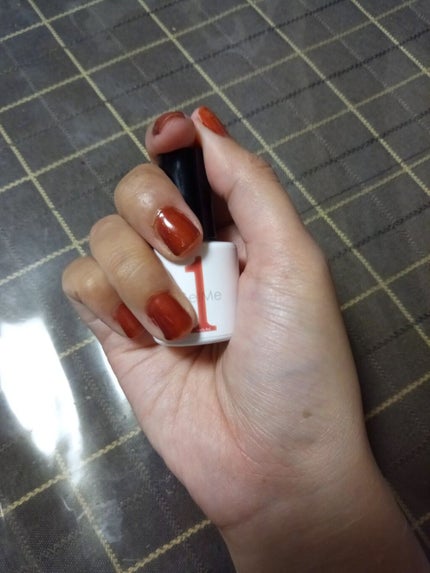 ジェルネイル レッド/ジェルミーワン/ジェルネイルを使ったクチコミ(1枚目)