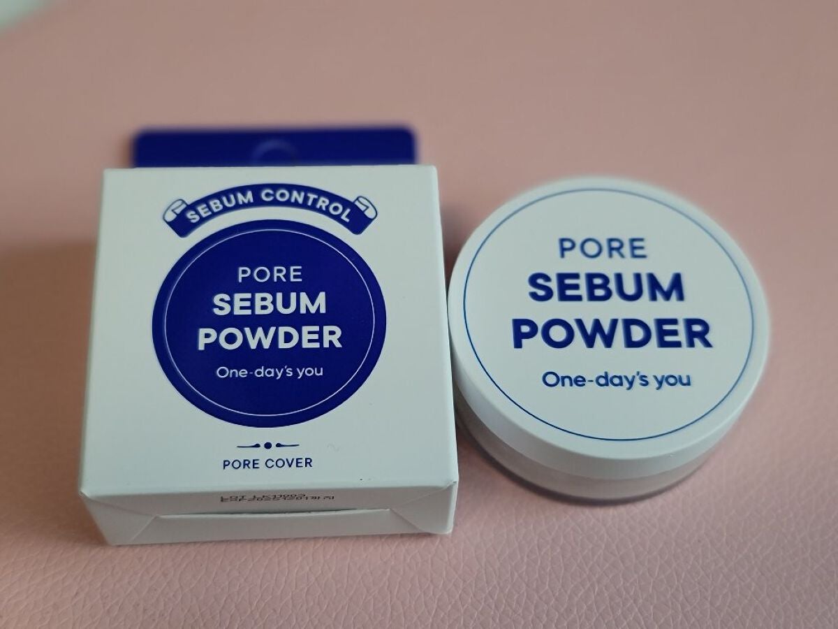 ポアセバムパウダー/One-day's you/ルースパウダーを使ったクチコミ(1枚目)