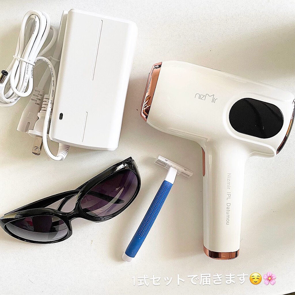 サファイヤIPL光脱毛器/NiZmir/家庭用脱毛器を使ったクチコミ(3枚目)