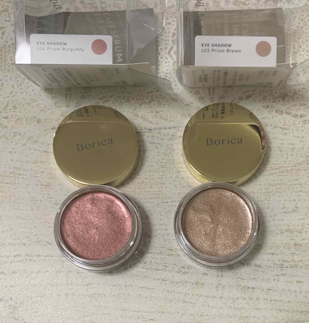 美容液ケアアイシャドウ/Borica/ジェル・クリームアイシャドウを使ったクチコミ(1枚目)