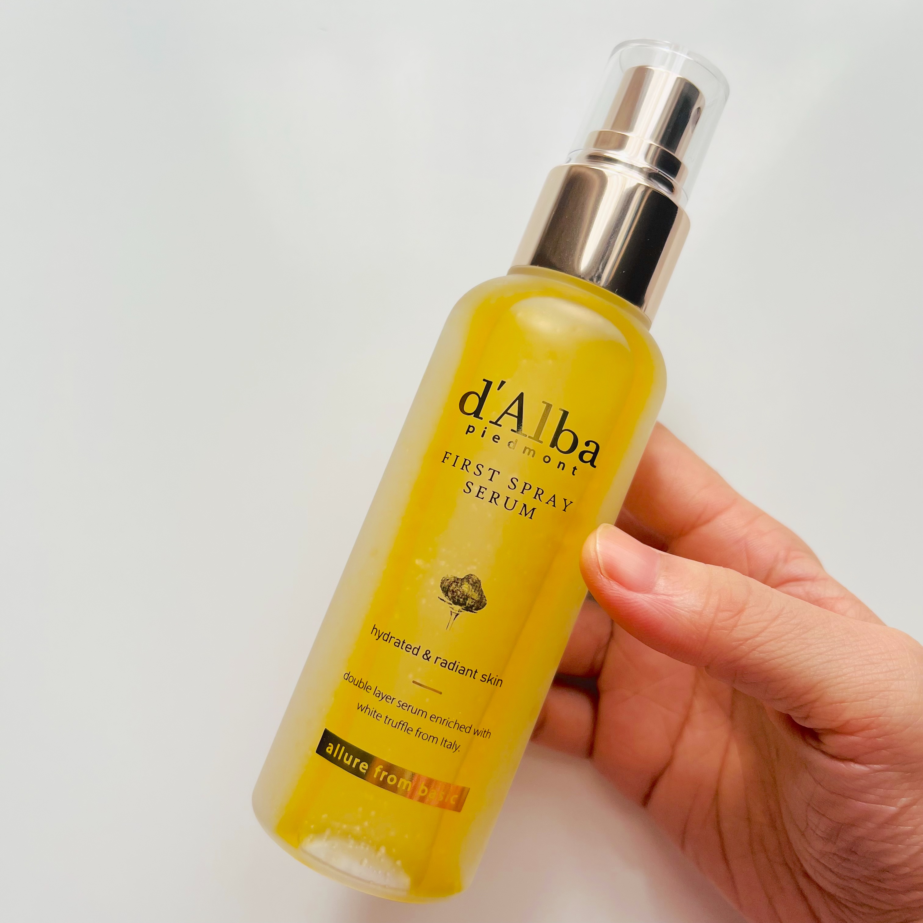 ダルバ ホワイトトリュフファーストスプレーセラム/ダルバ/ミスト状化粧水を使ったクチコミ（2枚目）