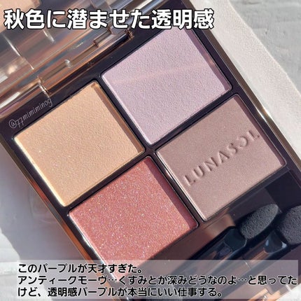 ルナソル アイカラーレーションN/LUNASOL/アイシャドウパレットを使ったクチコミ(2枚目)
