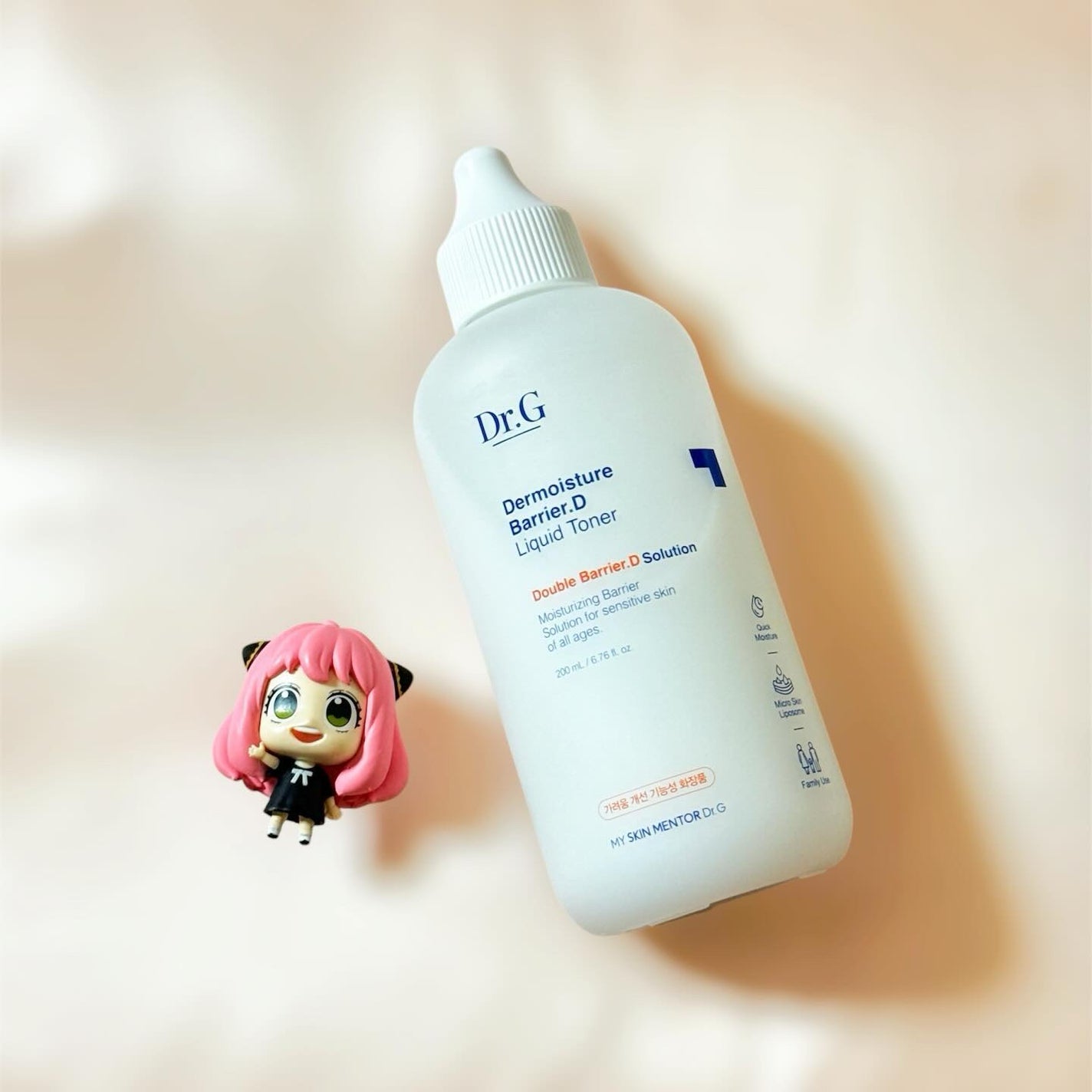 ザモイスチャーバリアDリキッドトナー/Dr.G/化粧水を使ったクチコミ(1枚目)
