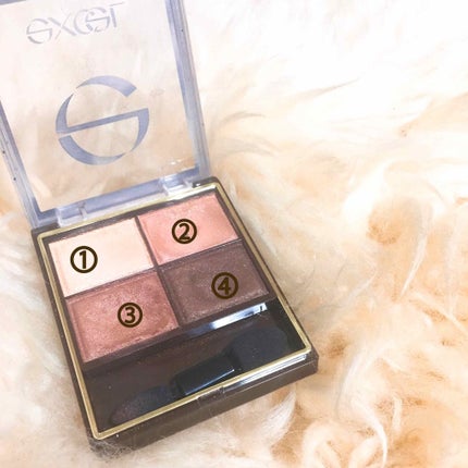 スキニーリッチシャドウ/excel/アイシャドウパレットを使ったクチコミ(2枚目)