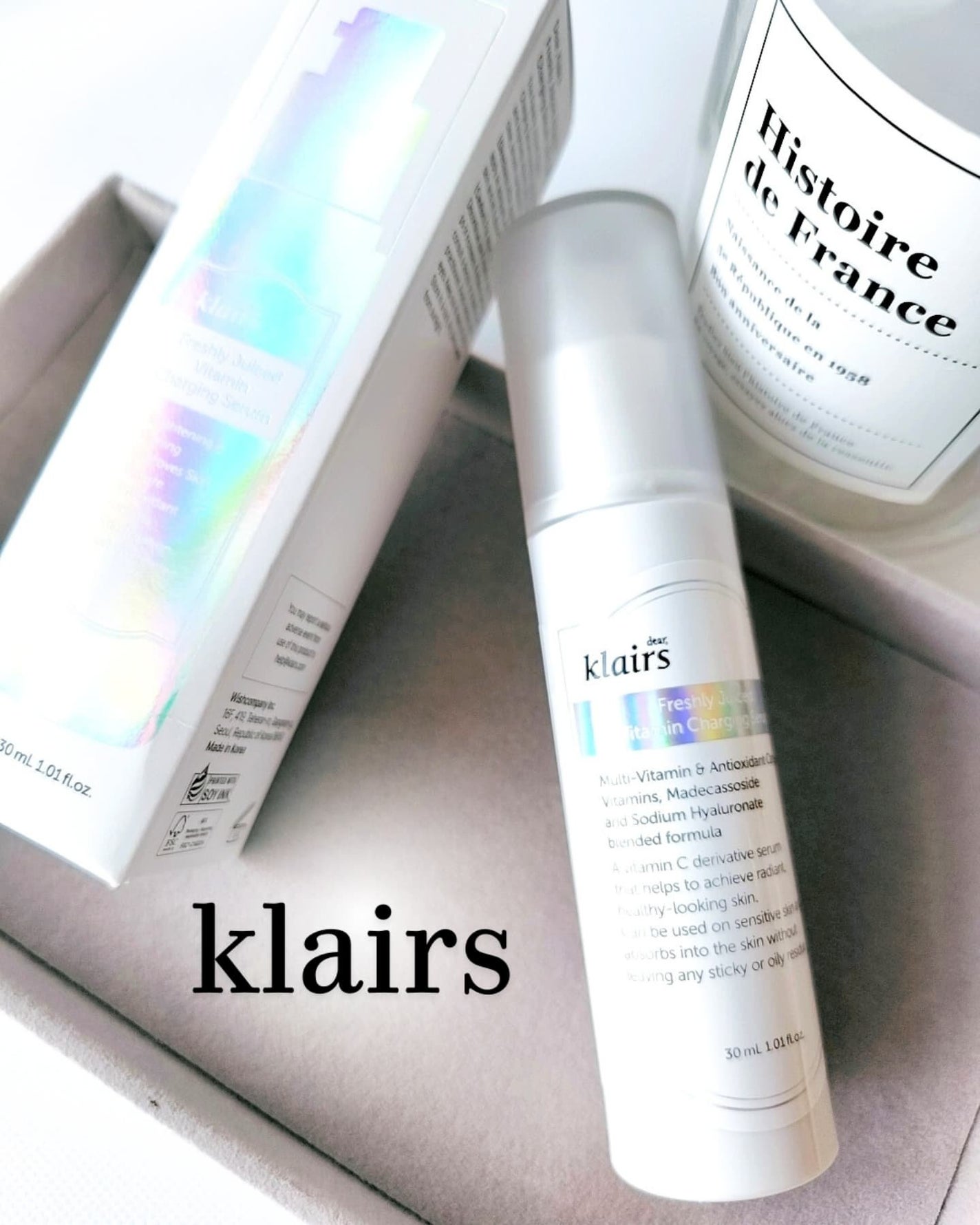 フレッシュリージュースドビタミンチャージングセラム(30ml)/Klairs/美容液を使ったクチコミ(1枚目)