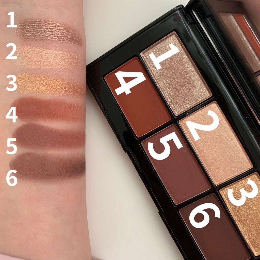 サンジェルマンデプレ アイシャドーパレット/NARS/アイシャドウパレットを使ったクチコミ(6枚目)