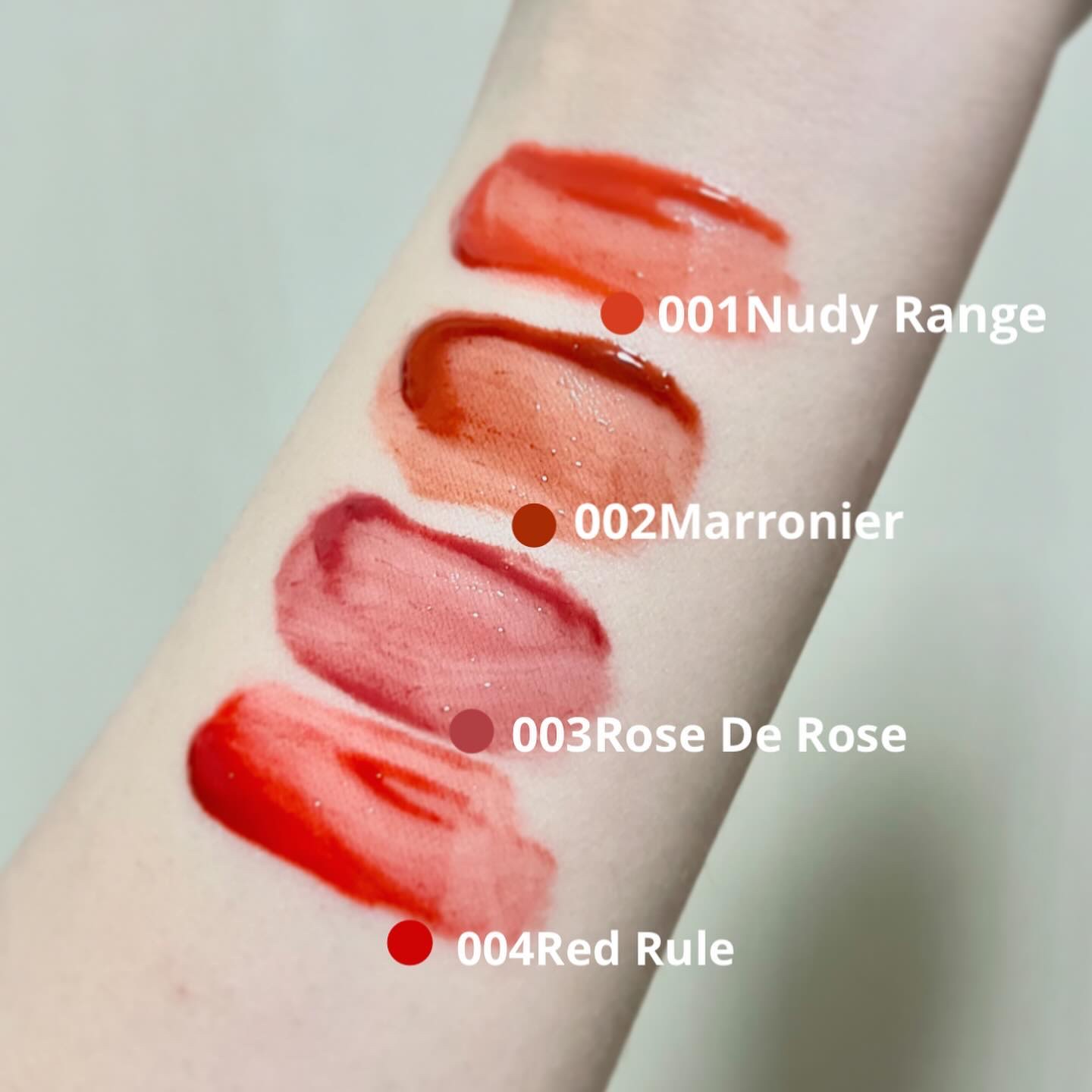 ビルダブルデューイフィットティント 002 Marronier/ArteSinsa/リップティントを使ったクチコミ（3枚目）