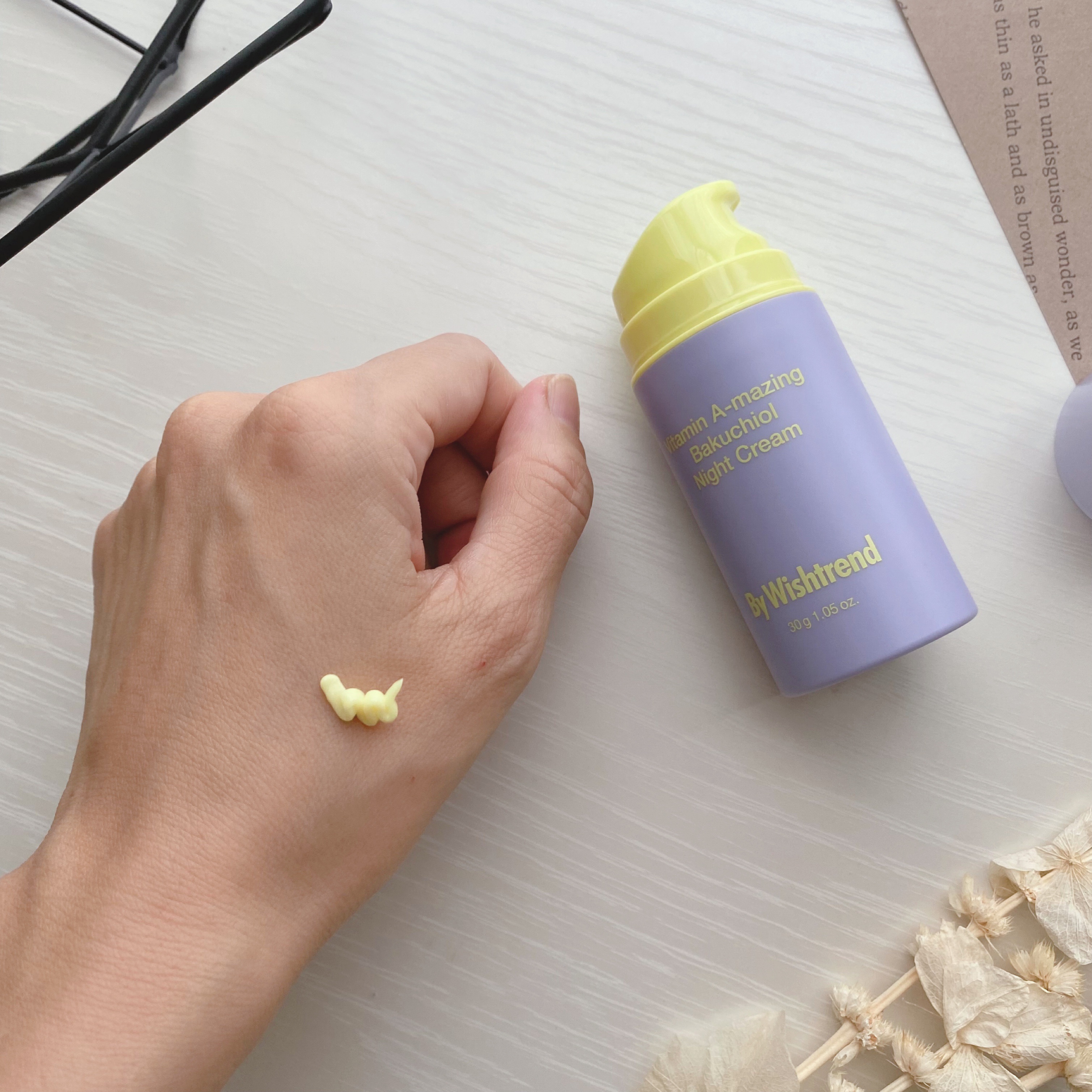 ビタミンA-mazingバクチオールナイトクリーム/By Wishtrend/フェイスクリームを使ったクチコミ（2枚目）