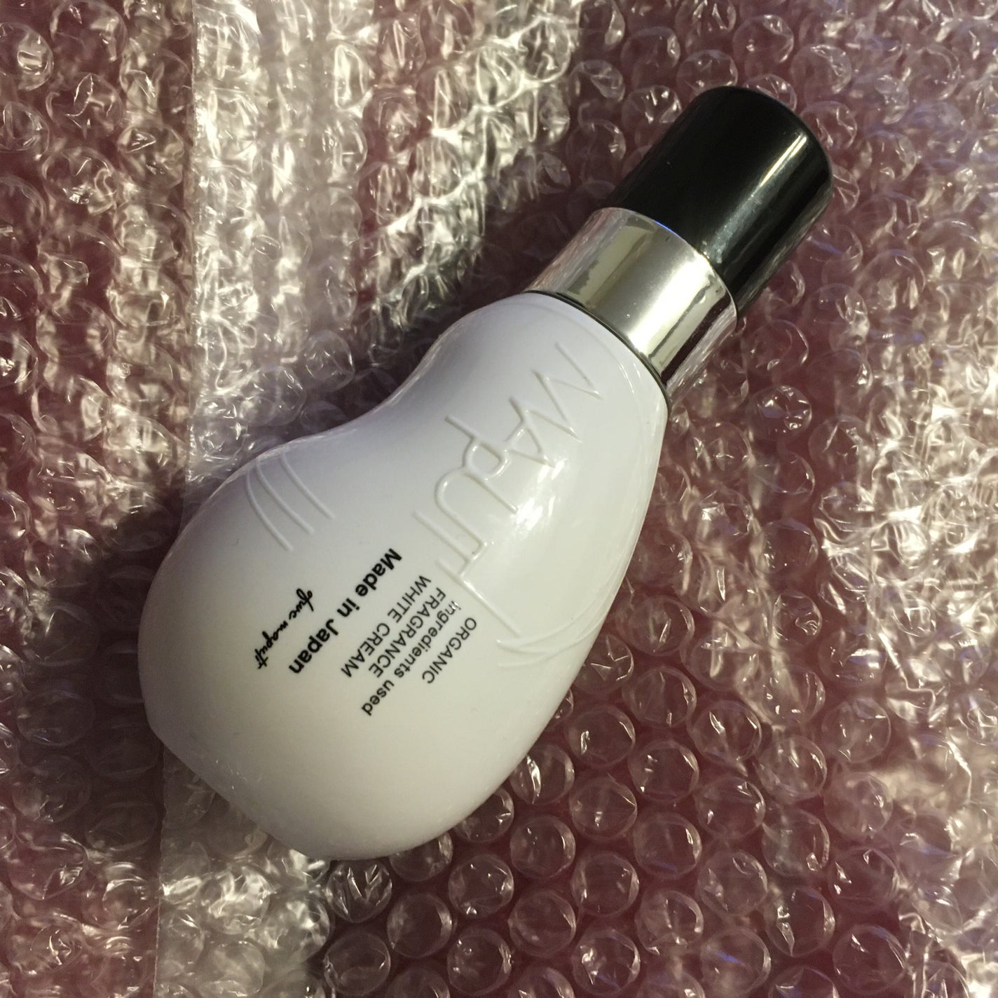 オーガニックフレグランスホワイトクリーム/MAPUTI/デリケートゾーンケアを使ったクチコミ(1枚目)