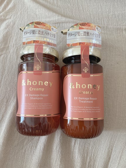 Creamy EXダメージリペアシャンプー1.0/ヘアトリートメント2.0/&honey/市販シャンプーを使ったクチコミ(2枚目)