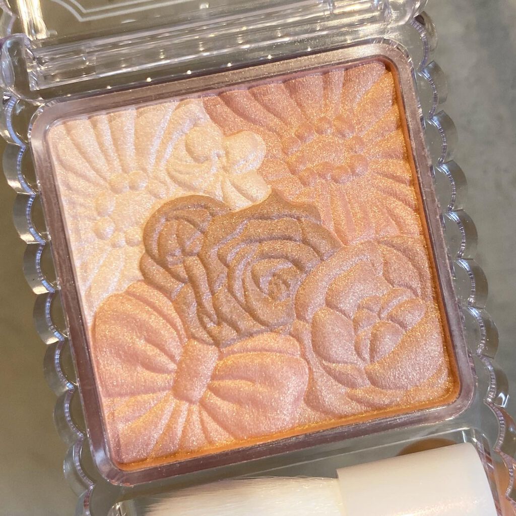 グロウフルールチークス/キャンメイク/パウダーチークを使ったクチコミ（3枚目）