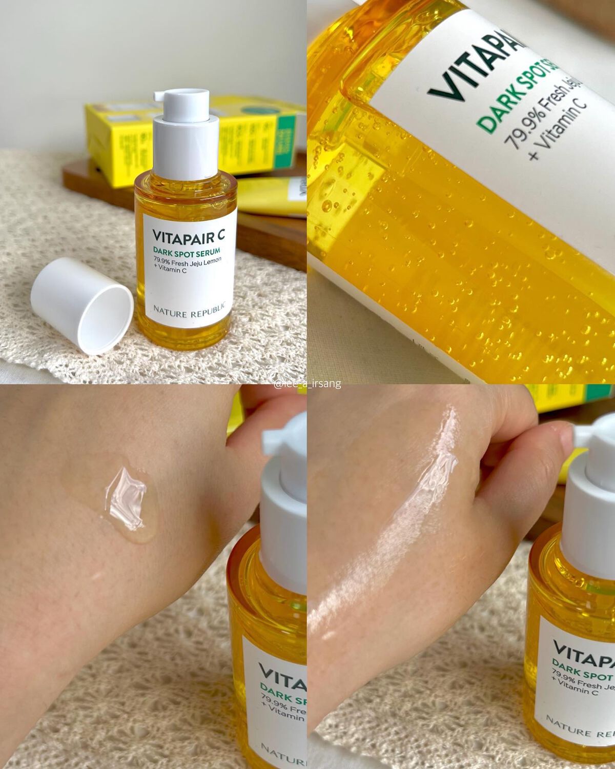 ビタペアC 集中美容液スペシャルセット/ネイチャーリパブリック/美容液を使ったクチコミ（3枚目）