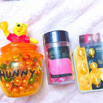 ヘアーオイル【トリートメント】/ellips/ヘアオイルを使ったクチコミ(1枚目)