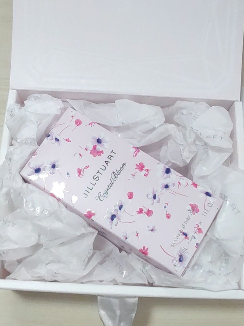 クリスタルブルーム　パフュームド ヘアミスト/JILL STUART/ヘアミストを使ったクチコミ（2枚目）