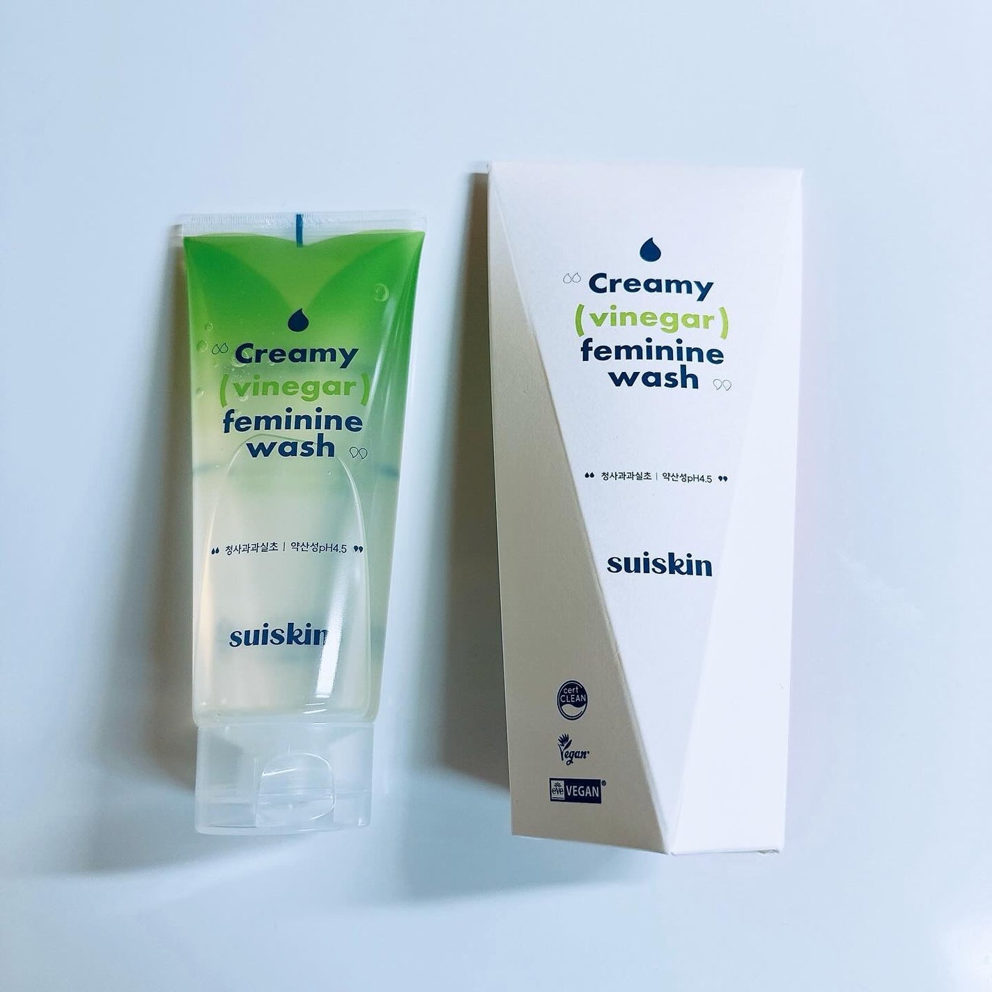 クリーミービネガーフェミニンウォッシュ/suiskin/ボディソープを使ったクチコミ(4枚目)