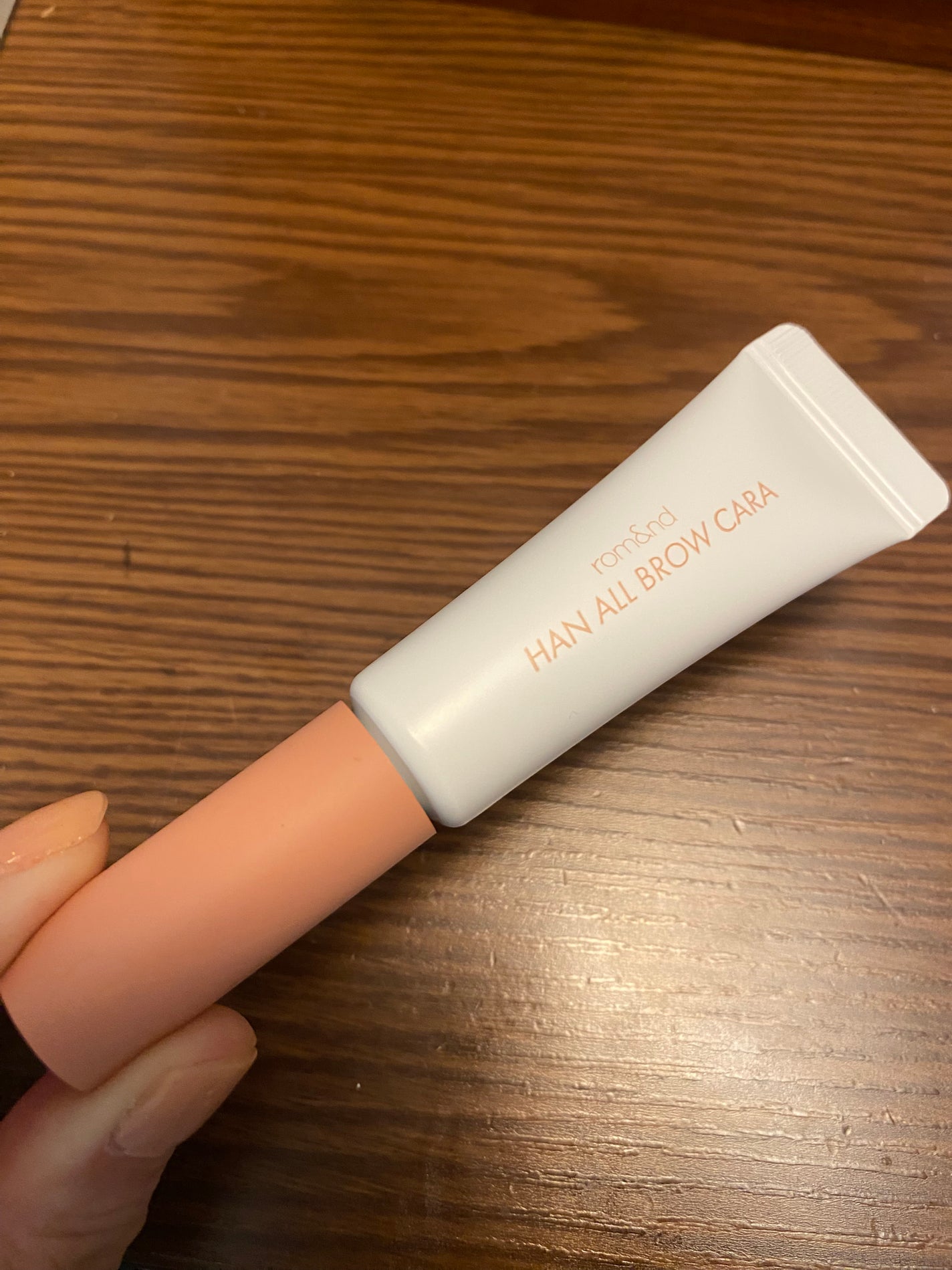 ハンオールブロウカラ/rom&nd/眉マスカラを使ったクチコミ(3枚目)