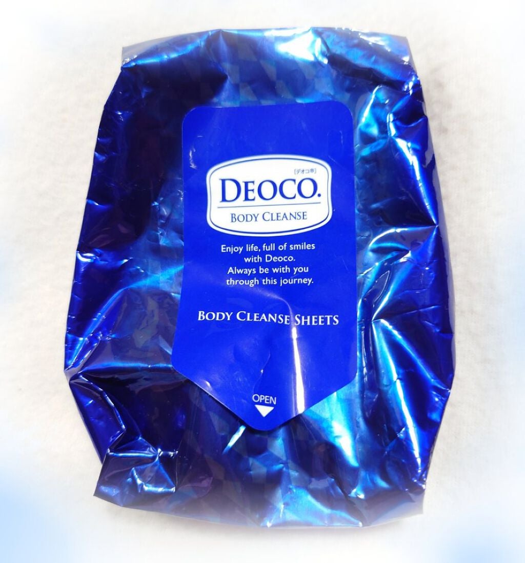 ボディクレンズシート/DEOCO(デオコ)/ボディシートを使ったクチコミ(1枚目)