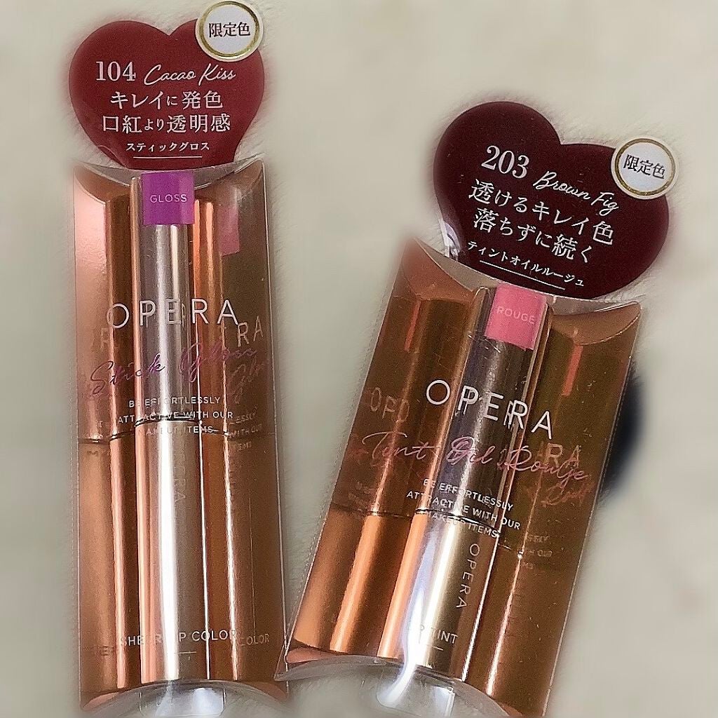 オペラ シアーリップカラー RN/OPERA/リップグロスを使ったクチコミ(1枚目)