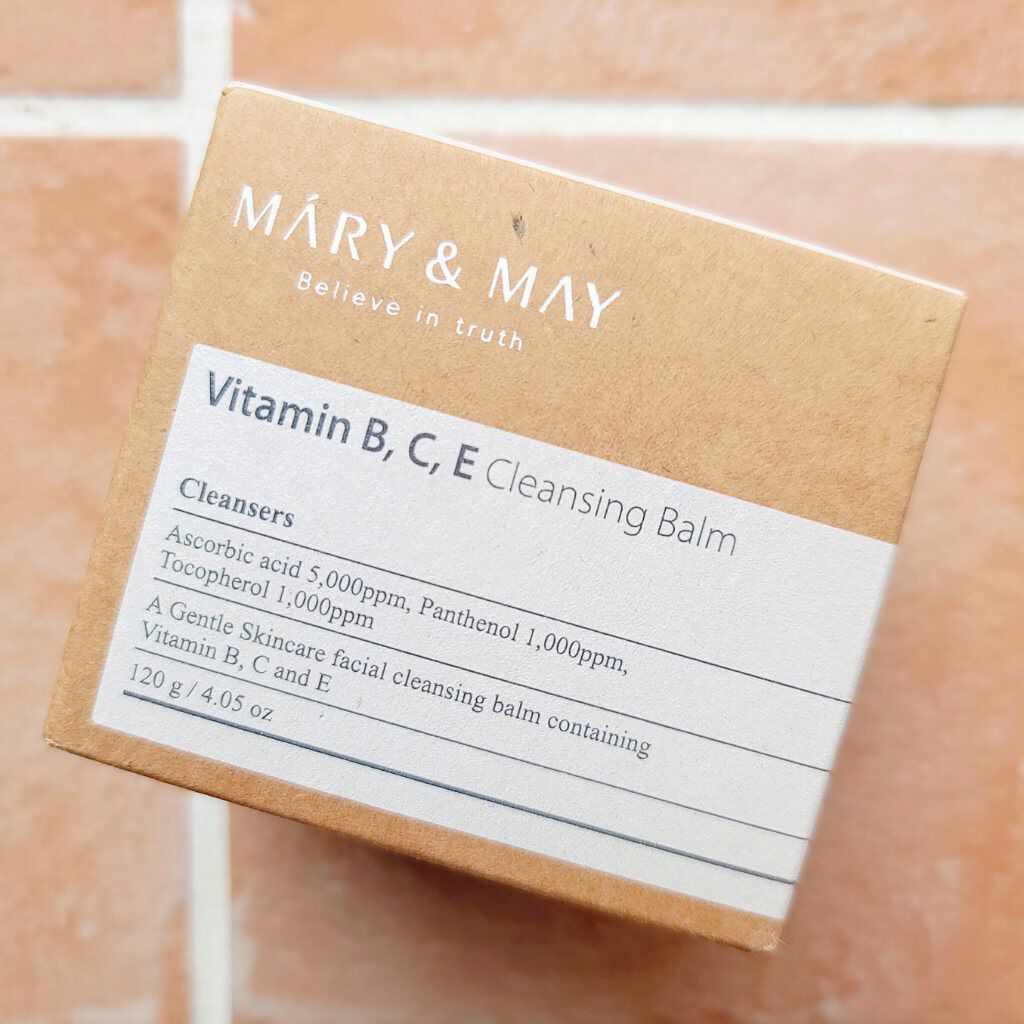 ビタミンB.C.Eクレンジングバーム/MARY&MAY/クレンジングバームを使ったクチコミ（2枚目）