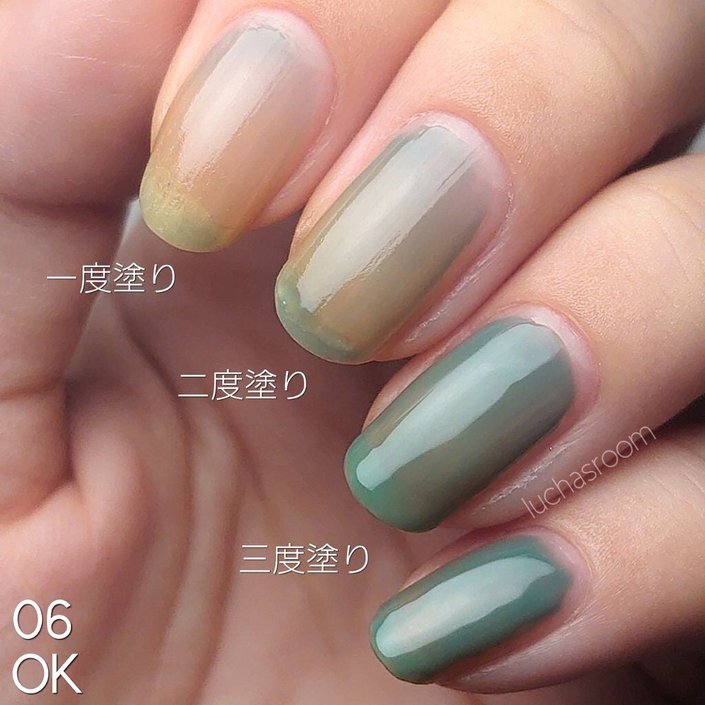 ムードペブルネイル/rom&nd/マニキュアを使ったクチコミ(4枚目)