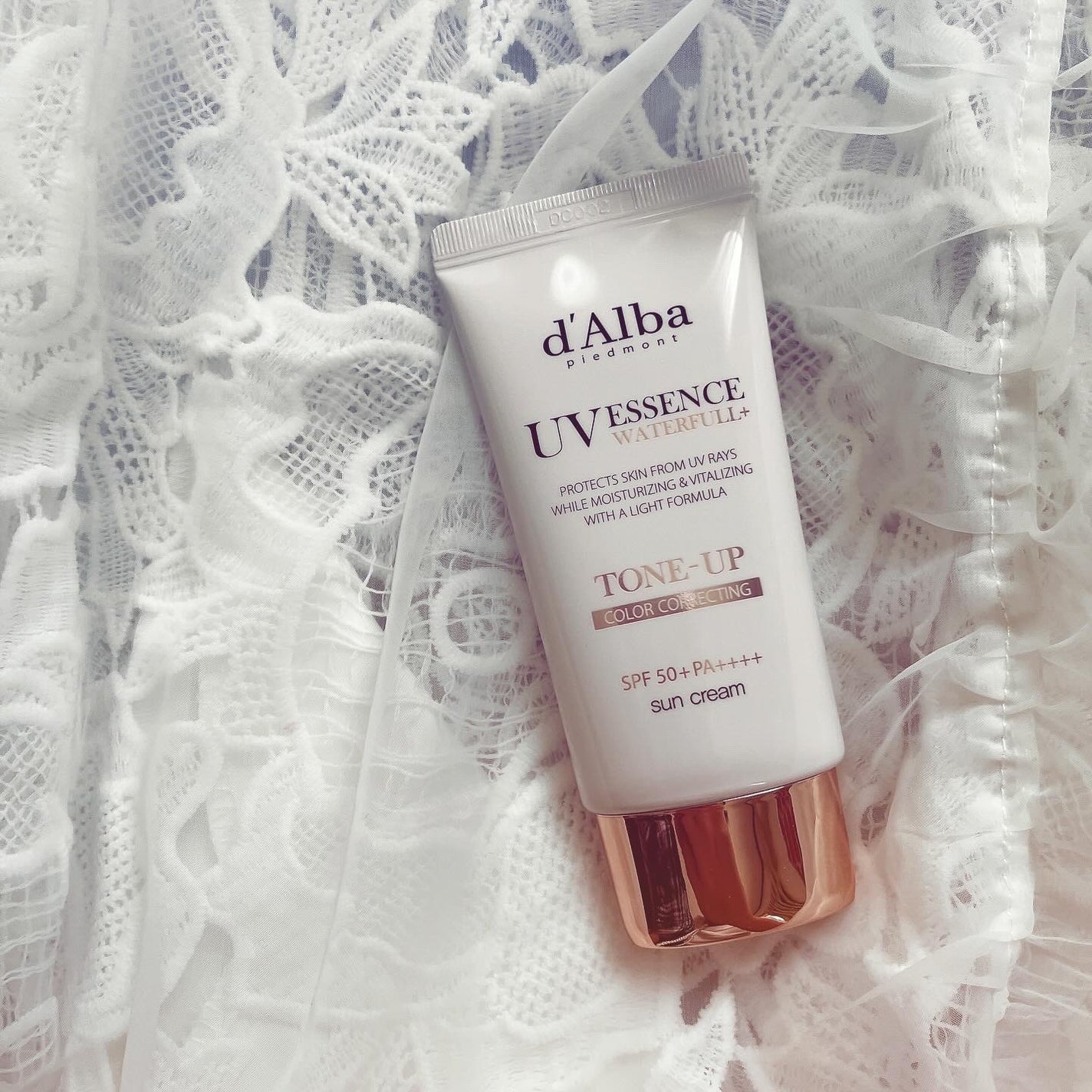 ウォータフルトーンアップサンクリーム/ダルバ/日焼け止めクリームを使ったクチコミ(2枚目)