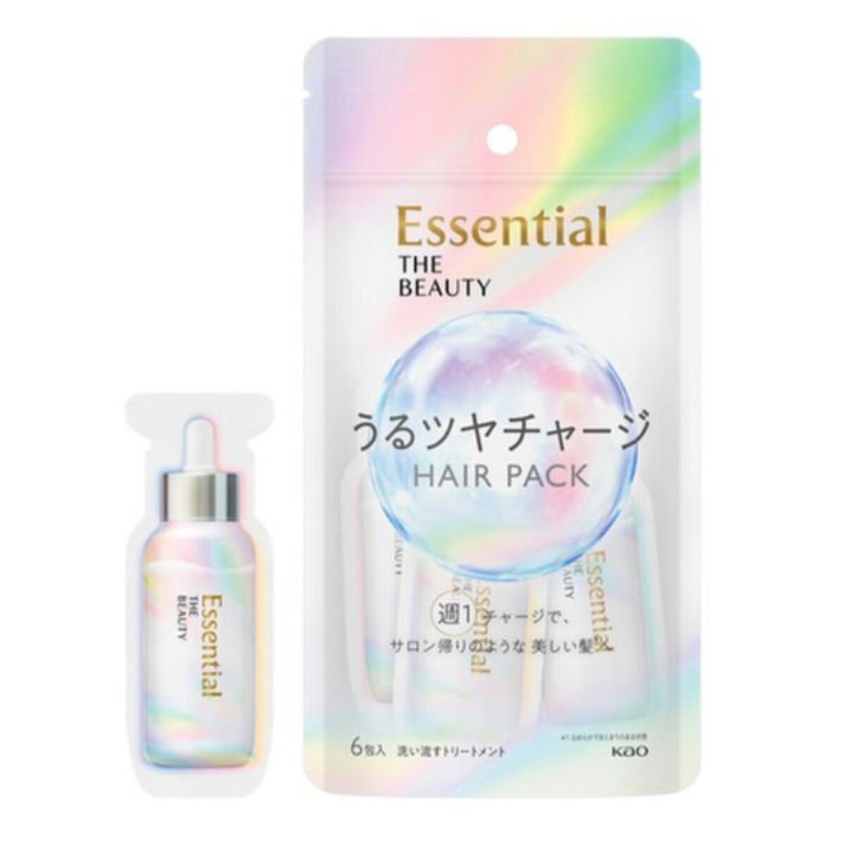 ザビューティ うるツヤチャージヘアパック/エッセンシャル/ヘアマスク・ヘアパックを使ったクチコミ（1枚目）