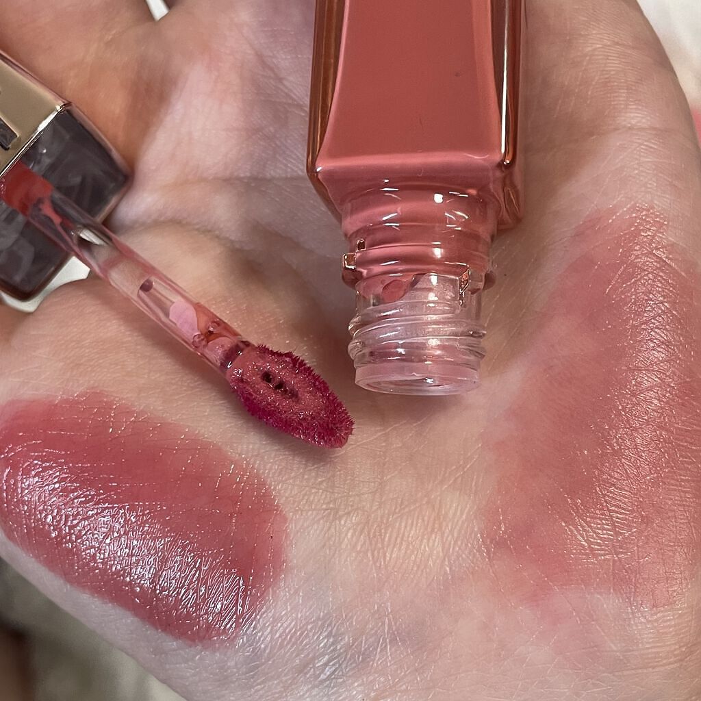 クチュールリップ ティントシャイン 05 チリンチリン/espoir/リップティントを使ったクチコミ（2枚目）