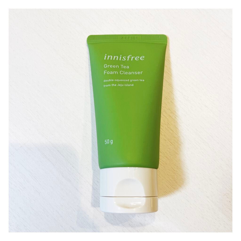 グリーンティー フォームクレンザー/innisfree/洗顔フォームを使ったクチコミ(1枚目)