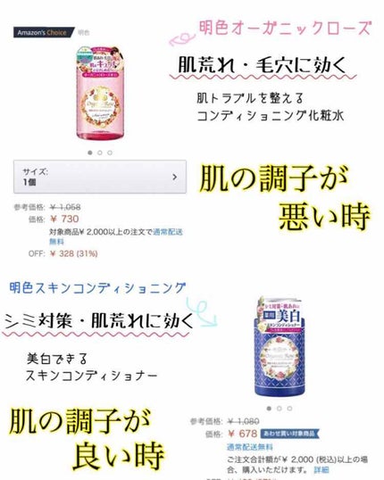明色スキンコンディショナー/明色スキンコンディショニング/ブースター・導入液を使ったクチコミ(2枚目)