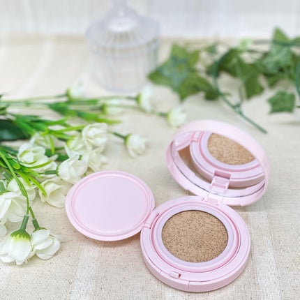 シルキーブラークッション/SELF BEAUTY/クッションファンデーションを使ったクチコミ(4枚目)