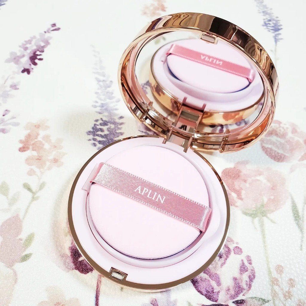 ピンクティーツリーカバーアップグロウクッション/APLIN/クッションファンデーションを使ったクチコミ(3枚目)