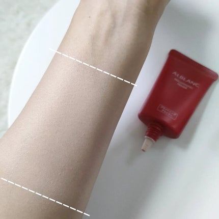 ブライトニングプライマー/ALBLANC/化粧下地を使ったクチコミ(3枚目)