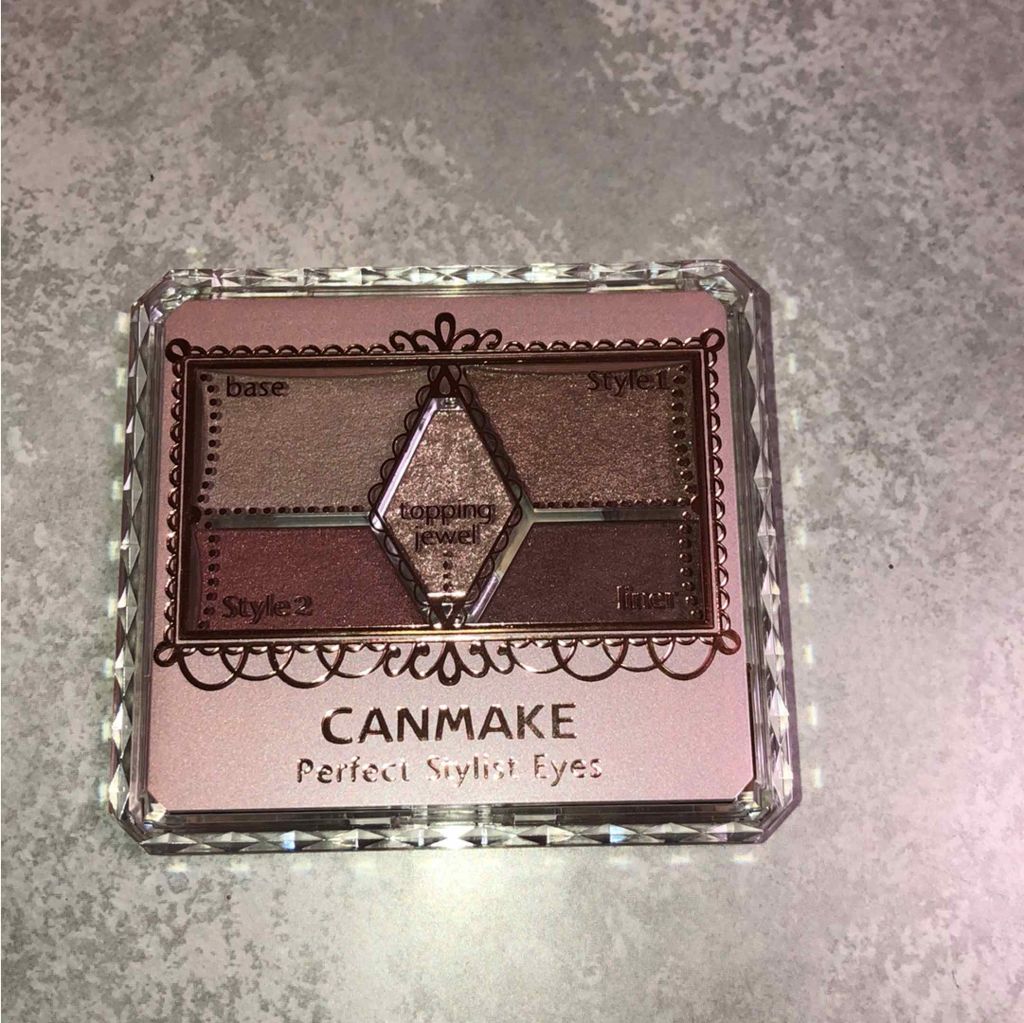 【旧品】パーフェクトスタイリストアイズ/キャンメイク/アイシャドウパレットを使ったクチコミ（1枚目）