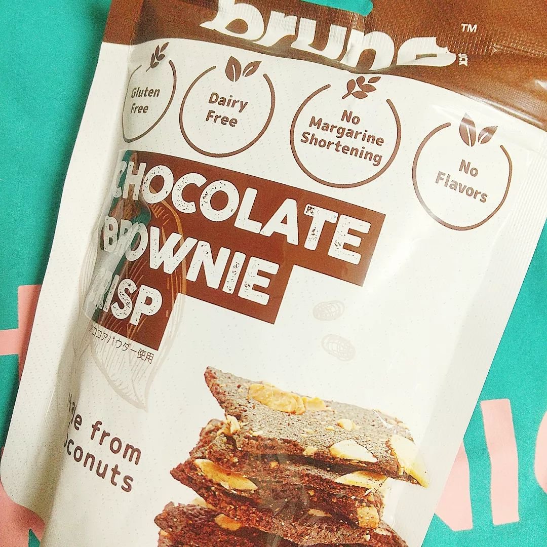 クリスピーブラウニーチョコレート/bruno snak/食品を使ったクチコミ（1枚目）