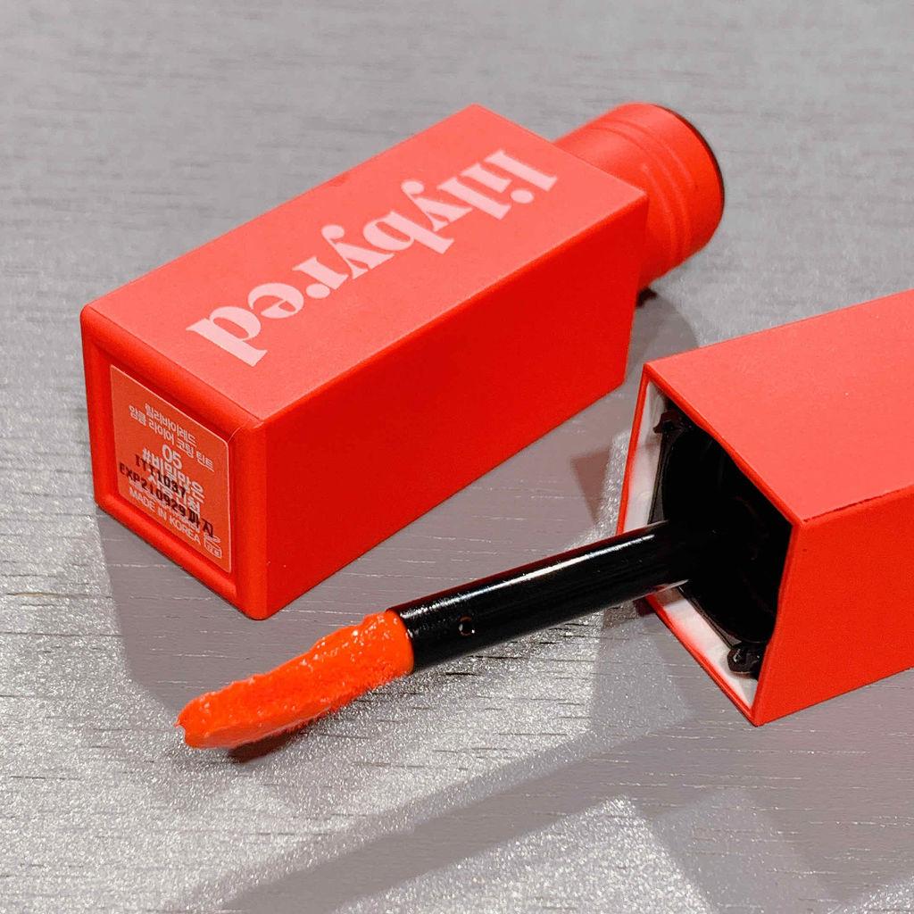 ブラッディライアー コーティングティント/lilybyred/リップティントを使ったクチコミ（1枚目）