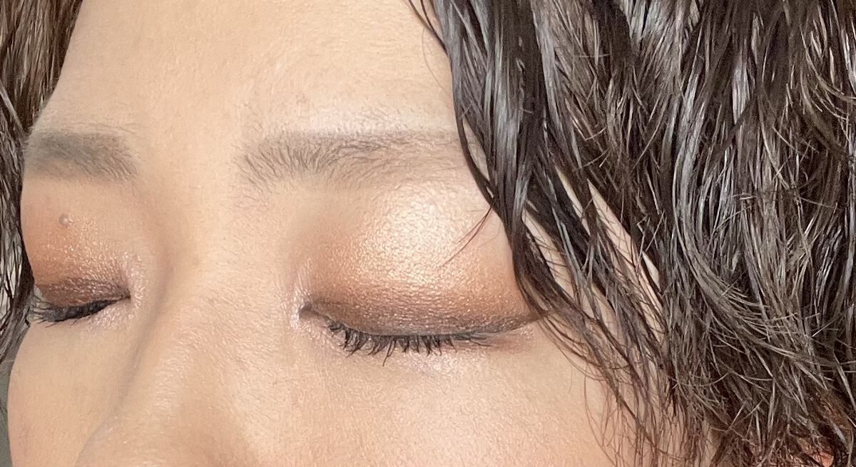 MFL アイシャドウ ネイビー/moitiful/アイシャドウパレットを使ったクチコミ（3枚目）